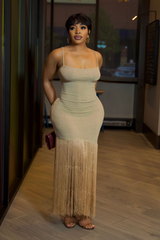 "Golden" Maxi dress