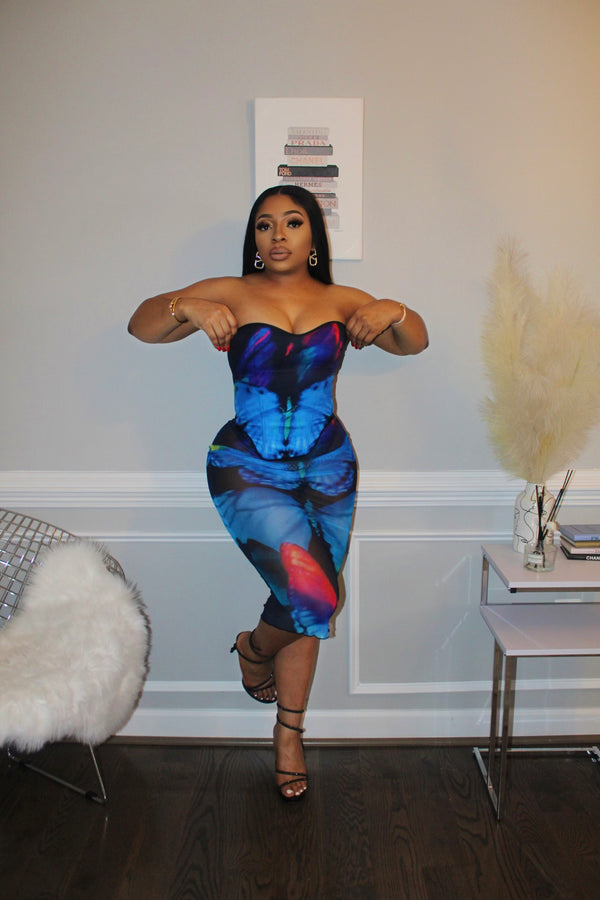 "Dalia" Two Piece Skirt Set