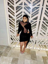 “Painted On” Dress