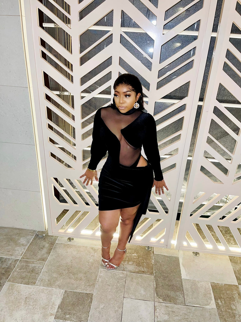 “Painted On” Dress