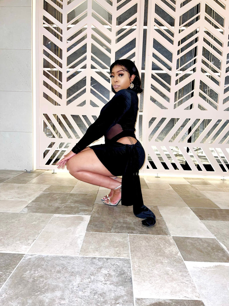 “Painted On” Dress