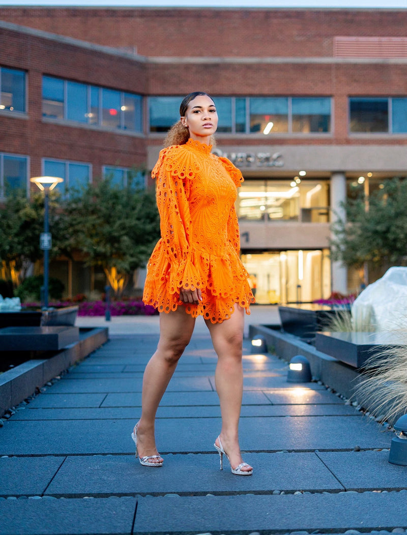 Maiya Embroidered Dress